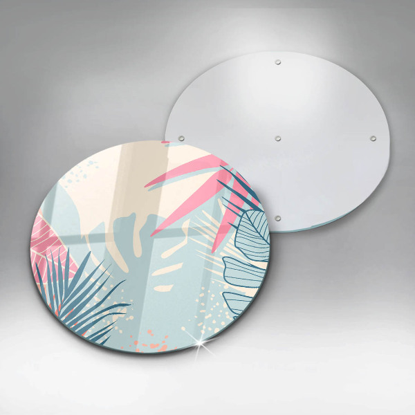 Skärbräda glas unik Pastellblad