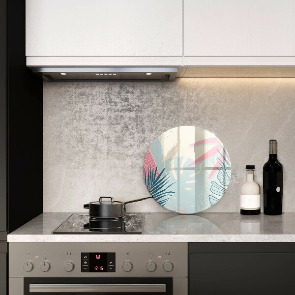 Skärbräda glas unik Pastellblad