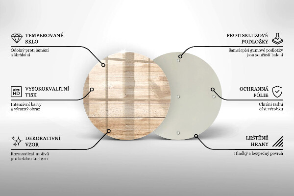 Skärbräda glas unik Träskivor