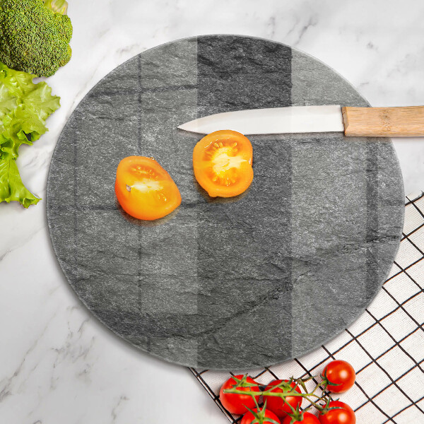 Skärbräda glas unik Sten textur