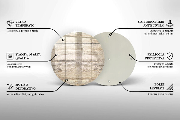 Skärbräda glas unik Träskivor