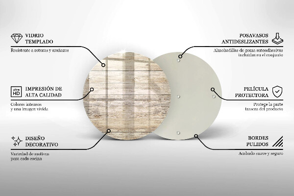 Skärbräda glas unik Träskivor