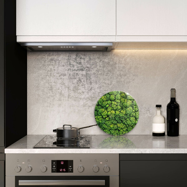 Skärbräda glas unik Naturmossaväxt