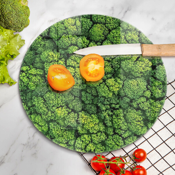 Skärbräda glas unik Naturmossaväxt