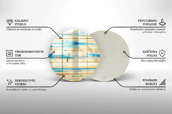Skärbräda glas unik Retro träskivor