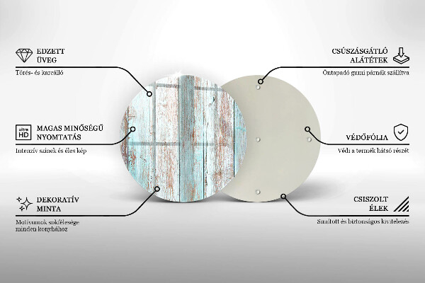 Skärbräda glas unik Gamla vintagebrädor