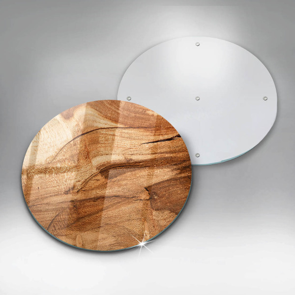 Skärbräda glas unik Träskiva textur
