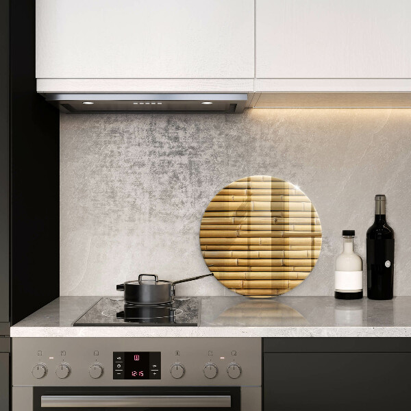 Skärbräda glas unik Natur boho bambu