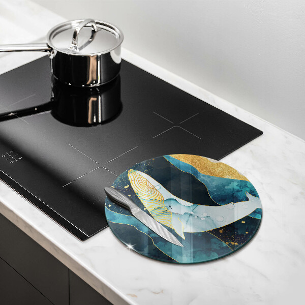 Skärbräda glas unik Valabstraktion