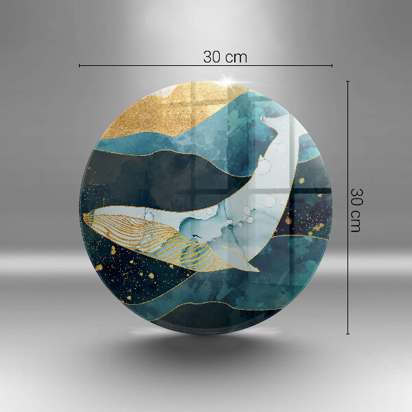 Skärbräda glas unik Valabstraktion