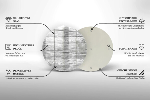 Skärbräda glas unik Gamla träskivor