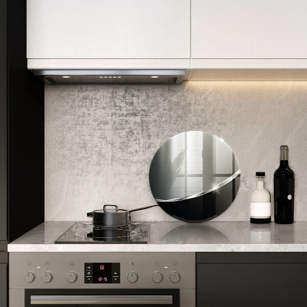 Skärbräda glas unik Abstraktion med metall