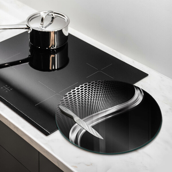 Skärbräda glas unik Metallstruktur