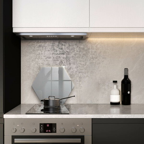 Skärbräda glas sexhörning Färg grå