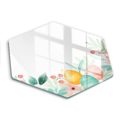 Skärbräda glas sexhörning påskägg