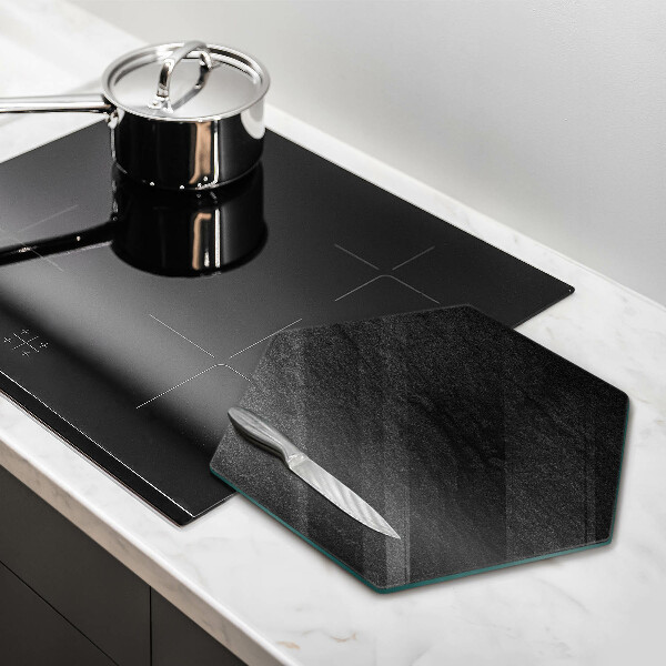 Skärbräda glas sexhörning rock textur