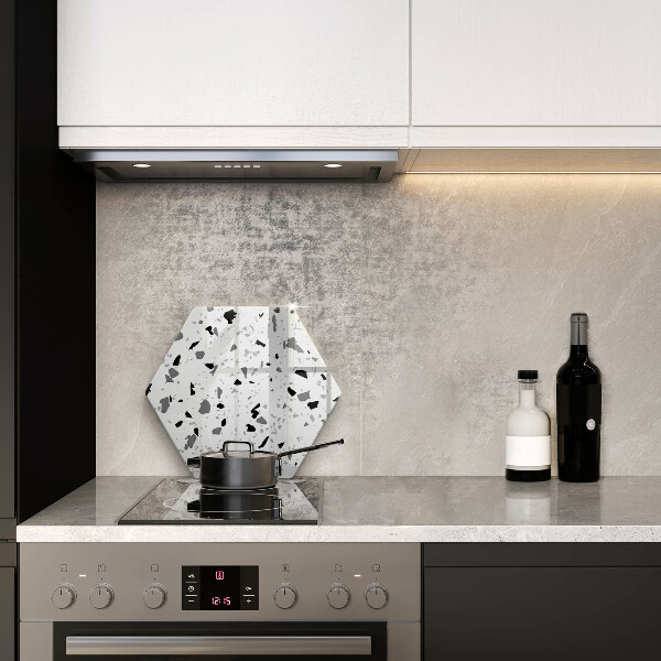 Skärbräda glas sexhörning Dekorativt stengods