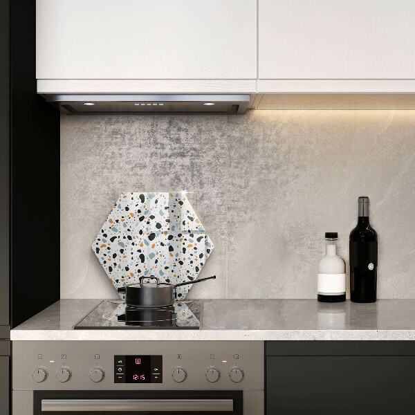 Skärbräda glas sexhörning Dekorativt stengods