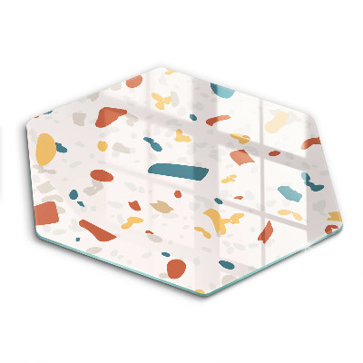 Skärbräda glas sexhörning Dekorativt stengods