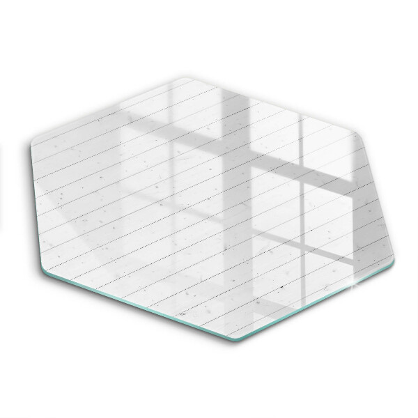 Skärbräda glas sexhörning Moderna ljusa brädor