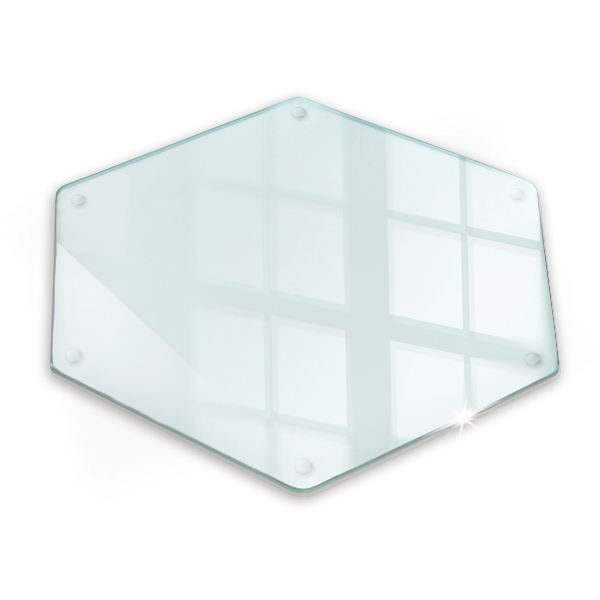 Skärbräda i glas 40 cm
