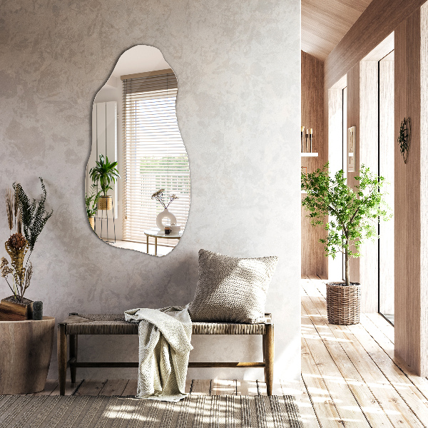 Asymmetrisk spegel fläck 40x80