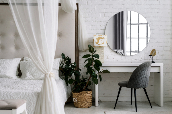 Rund spegel utan ram fi 50 cm