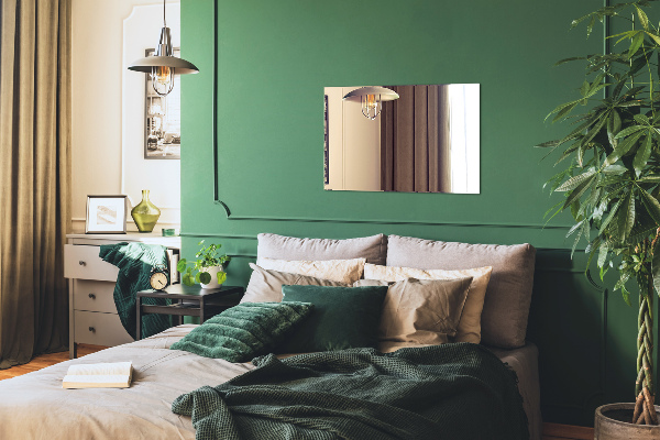 Rektangulär spegel modern utan ram 100x70 cm