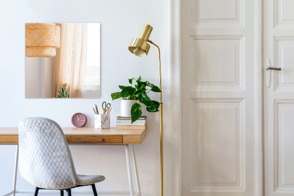 Rektangulär spegel modern utan ram 100x70 cm