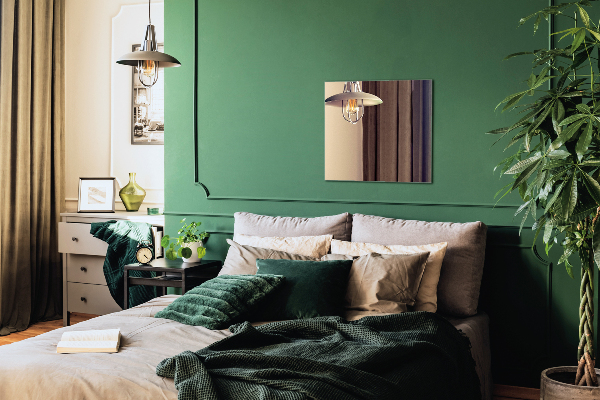 Rektangulär spegel utan ram 50x50 cm