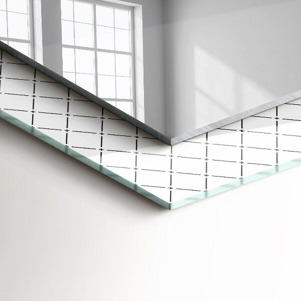 Spegel med tryck Schackbräde