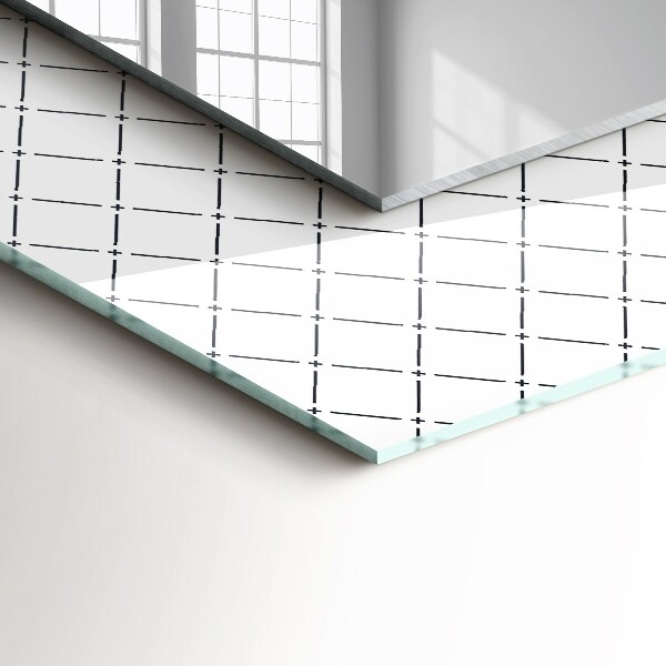 Spegel med tryck Schackbräde