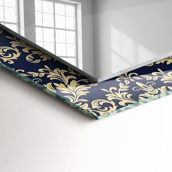 Spegel med tryck Viktorianska tapeter