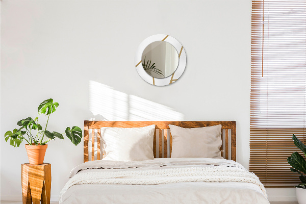 Rund spegel elegant Linjär sammansättning