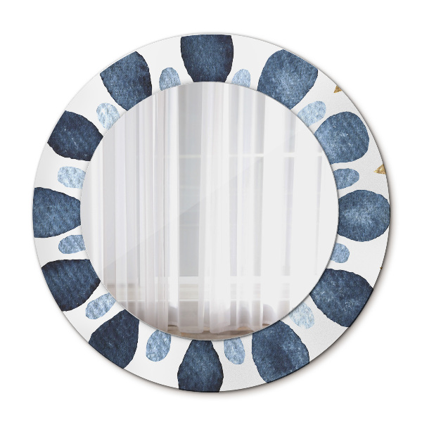 Rund spegel elegant Månen mandala