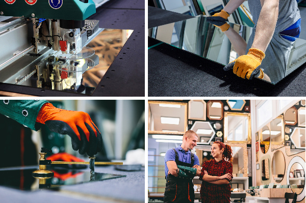 Rund badrumsspegel med led-belysning fi 80 cm