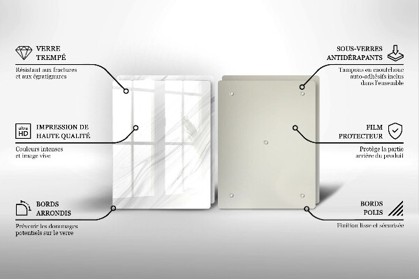 Kokkärlskydd Delikat marmor