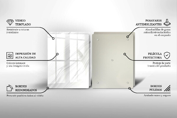 Kokkärlskydd Delikat marmor