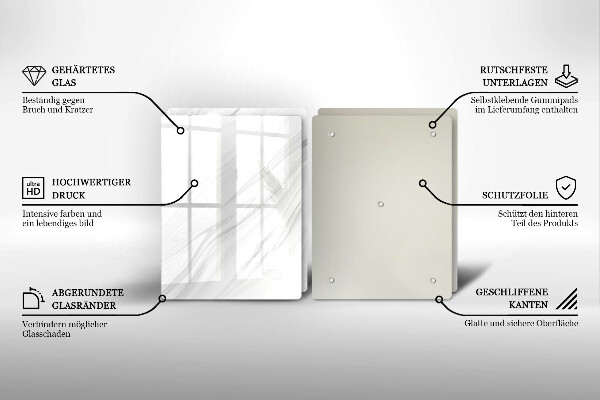 Kokkärlskydd Delikat marmor