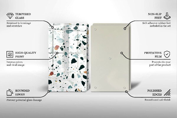 Skyddsplatta för spis Ljus stengres