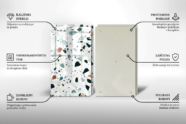 Skyddsplatta för spis Ljus stengres