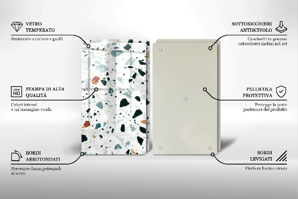 Skyddsplatta för spis Ljus stengres