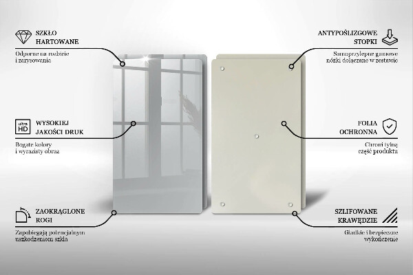 Skyddsplatta för spis Färg grå