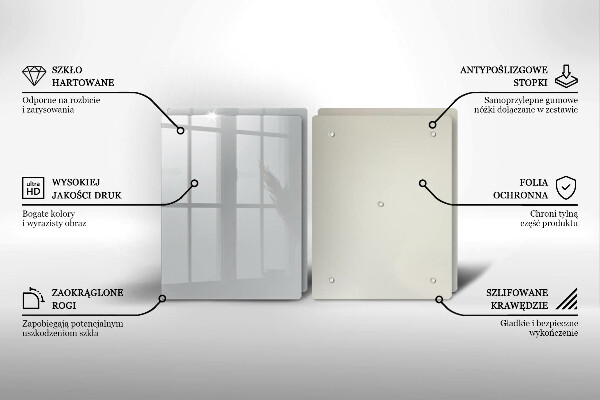Skyddsplatta för spis Färg grå