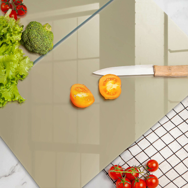 Skyddsplatta för spis Beige färg