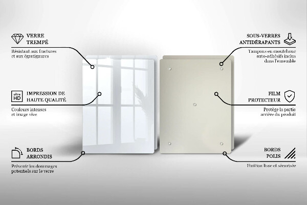 Skyddsplatta för spis Färg vit