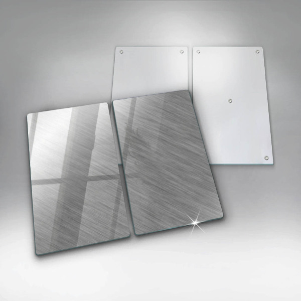 Kokkärlskydd Bakgrund textur metall