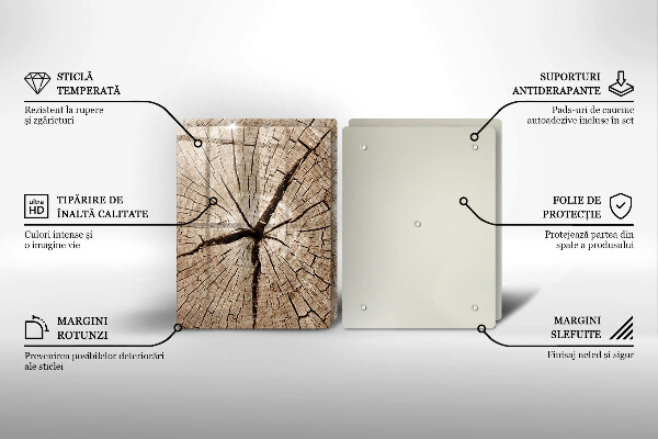 Kokkärlskydd Tvärsnitt av ett träd