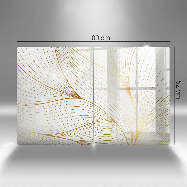 Glashällskydd Modernt linjemönster