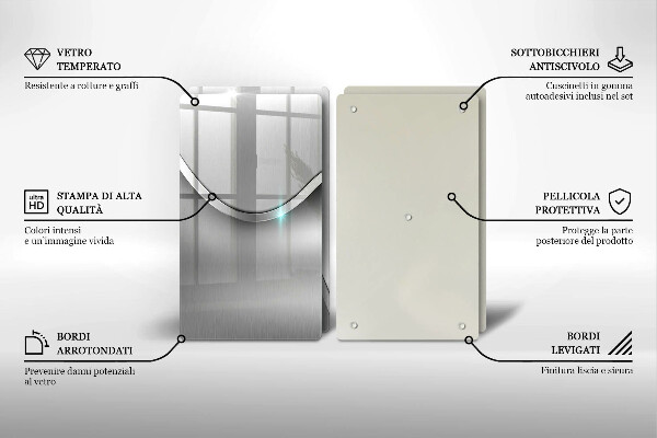 Kokkärlskydd Metallabstraktion